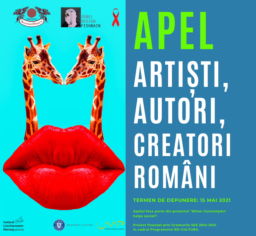 Apel pentru artiști, autori și creatori români pentru execuție creații artistice cu temă socială
